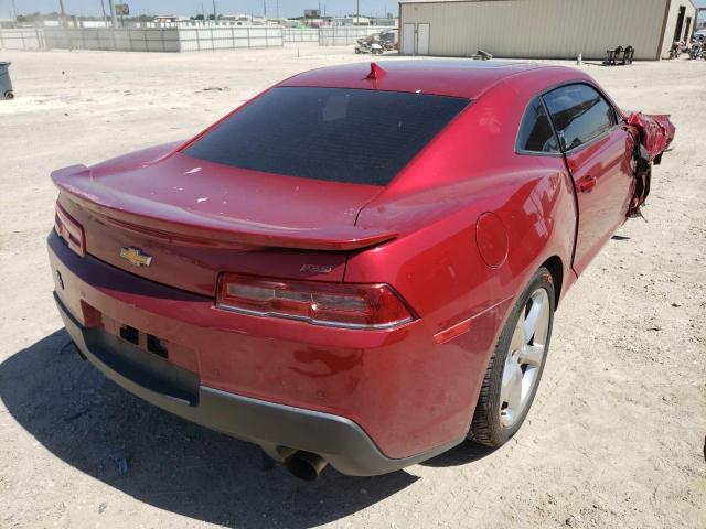 Photo 4 from auction – 2015 CHEVROLET CAMARO LT with VIN 2G1FF1E31F9157593