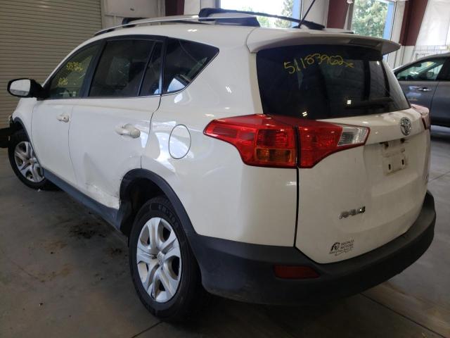 Photo 3 from auction – 2015 TOYOTA RAV4 LE with VIN JTMBFREV2FJ042320