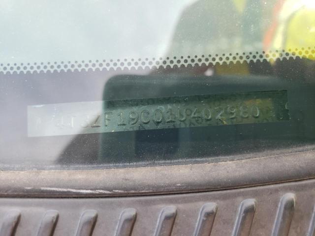 Photo 10 from auction – 2001 TOYOTA SIENNA CE with VIN 4T3ZF19C01U402980