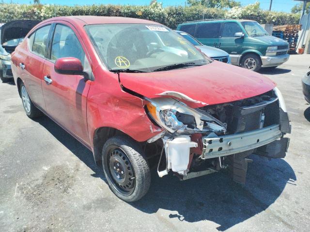 NISSAN VERSA S 2014 with VIN 3N1CN7AP9EL801140 - Photo from auction