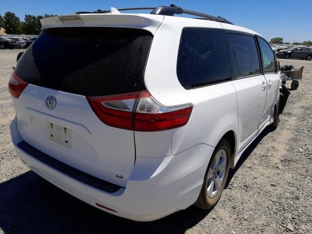 Photo 4 from auction – 2018 TOYOTA SIENNA LE with VIN 5TDKZ3DC7JS908318