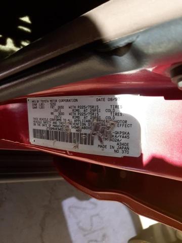 Photo 10 from auction – 1998 TOYOTA 4RUNNER with VIN JT3GM84R3W0019911