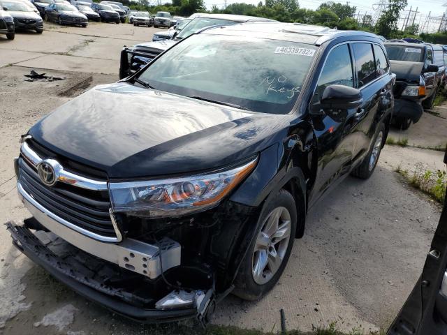 Photo 2 from auction – 2015 TOYOTA HIGHLANDER with VIN 5TDDKRFH4FS127644