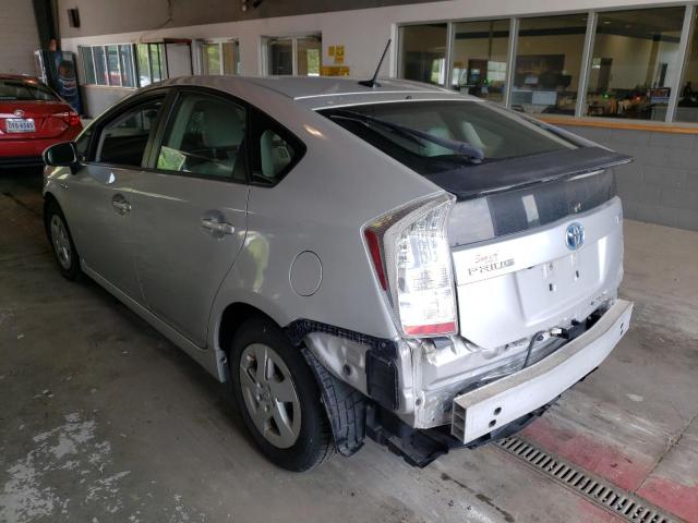 Photo 3 from auction – 2010 TOYOTA PRIUS with VIN JTDKN3DU7A0135616
