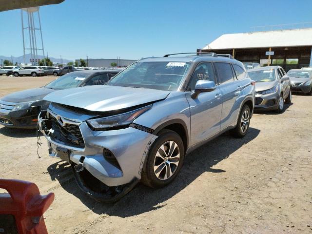 Photo 2 from auction – 2021 TOYOTA HIGHLANDER with VIN 5TDGZRAH8MS082608