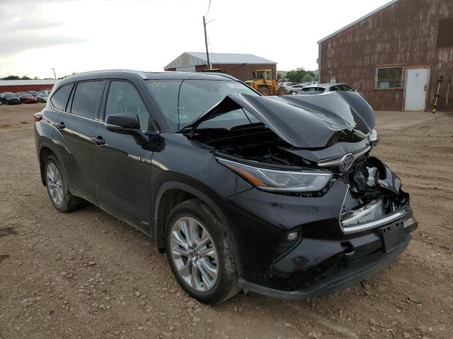 TOYOTA HIGHLANDER 2021 with VIN 5TDXBRCH0MS066162 - Photo from auction