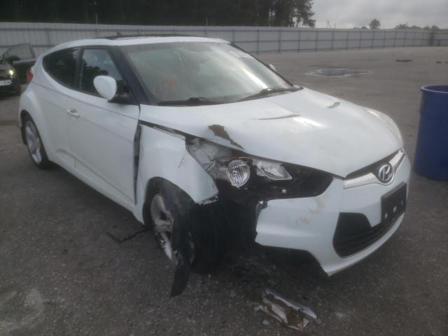 HYUNDAI VELOSTER 2014 with VIN KMHTC6ADXEU216555 - Photo from auction