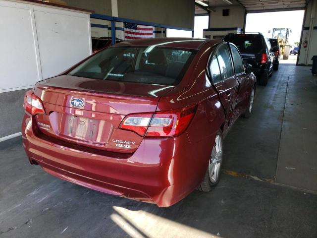 Photo 4 from auction – 2016 SUBARU LEGACY 2.5 with VIN 4S3BNAA66G3060540