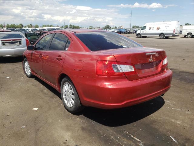 Photo 3 from auction – 2012 MITSUBISHI GALANT FE with VIN 4A32B2FF9CE017989