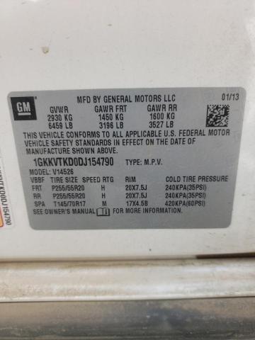 صورة رقم 10 من المزاد - 2013 GMC ACADIA DEN مع VIN 1GKKVTKD0DJ154790