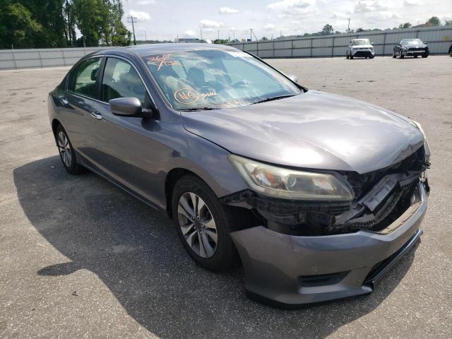 HONDA ACCORD LX 2014 with VIN 1HGCR2F39EA109110 - Photo from auction
