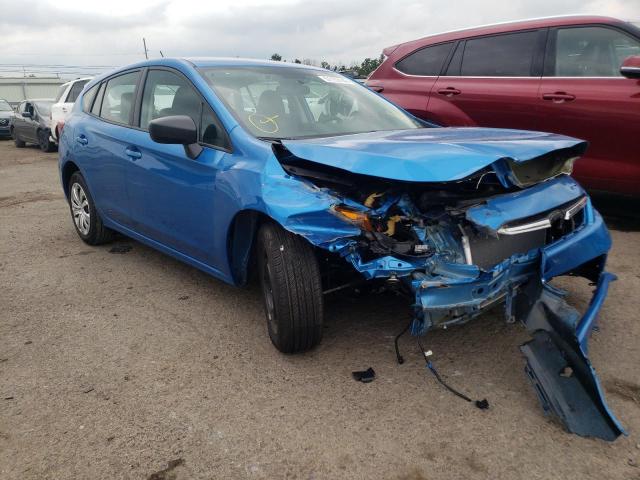 SUBARU IMPREZA 2022 with VIN 4S3GTAB64N3721389 - Photo from auction
