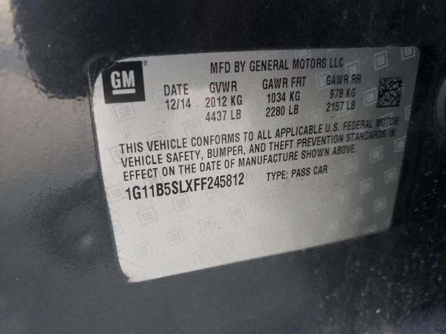 Photo 10 from auction – 2015 CHEVROLET MALIBU LS with VIN 1G11B5SLXFF245812