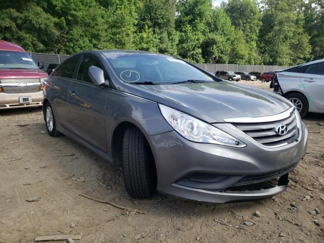 HYUNDAI SONATA GLS 2014 with VIN 5NPEB4AC4EH844715 - Photo from auction