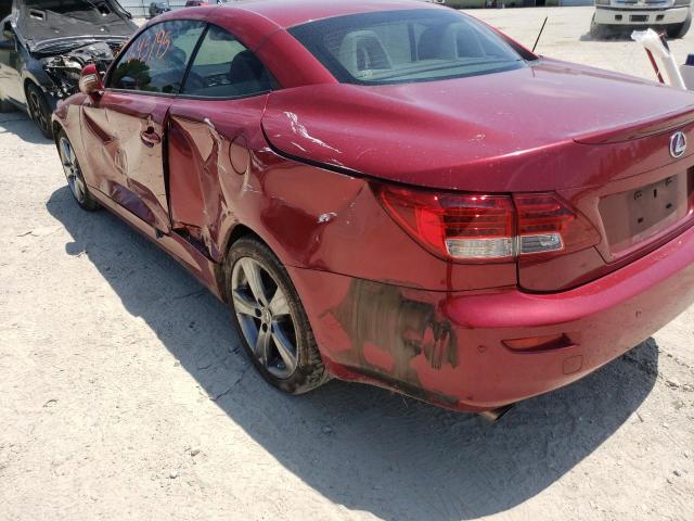 Photo 9 from auction – 2013 LEXUS IS 250 with VIN JTHFF2C24D2526951