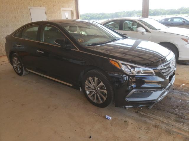 HYUNDAI SONATA SPO 2017 with VIN 5NPE34AF7HH519679 - Photo from auction