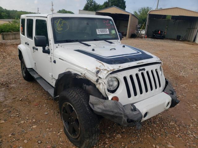 JEEP WRANGLER U 2012 with VIN 1C4HJWEGXCL255525 - Photo from auction