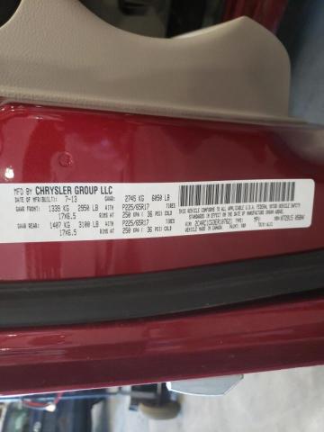 Photo 10 from auction – 2014 CHRYSLER TOWN & COU with VIN 2C4RC1CG3ER107621