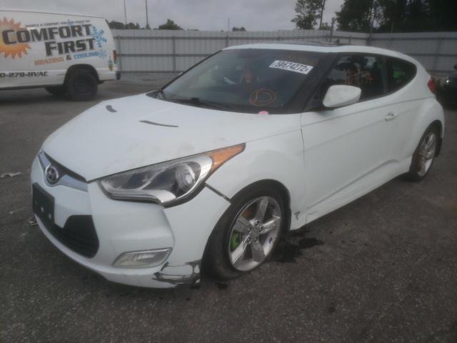 Photo 2 from auction – 2014 HYUNDAI VELOSTER with VIN KMHTC6ADXEU216555