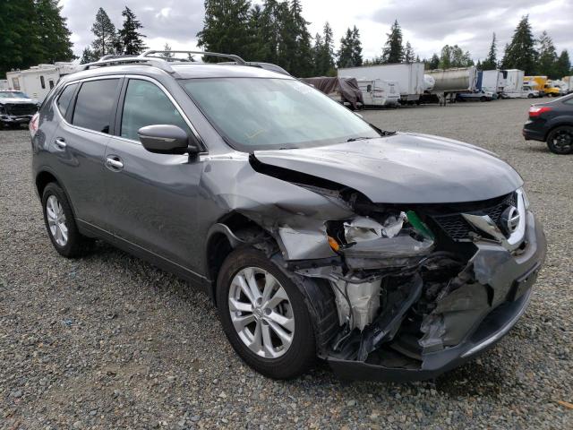 NISSAN ROGUE S 2015 with VIN 5N1AT2MKXFC924483 - Photo from auction