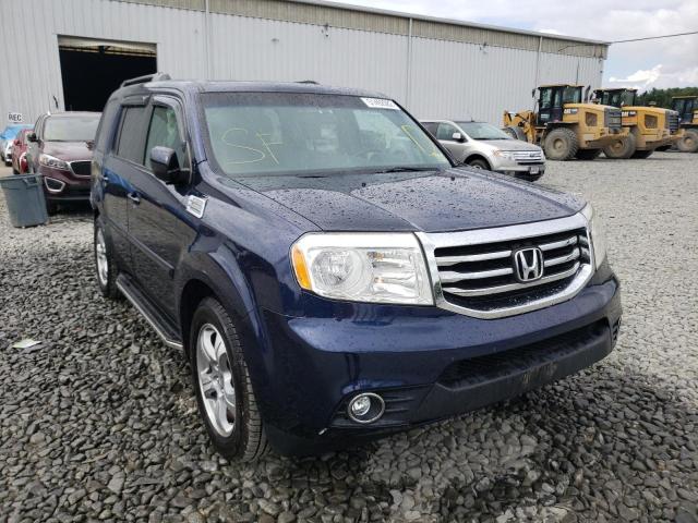 HONDA PILOT EXL 2014 with VIN 5FNYF4H63EB055147 - Photo from auction