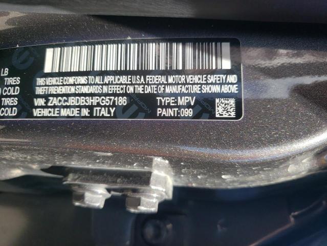 Photo 10 from auction – 2017 JEEP RENEGADE L with VIN ZACCJBDB3HPG57186
