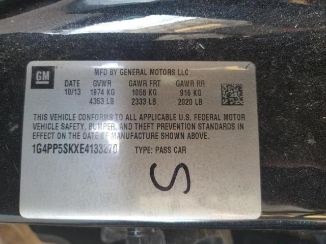 Photo 10 from auction – 2014 BUICK VERANO with VIN 1G4PP5SKXE4133270