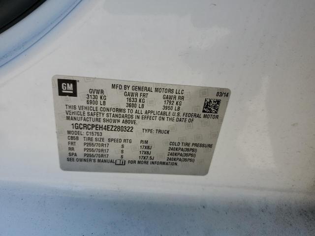 Photo 10 from auction – 2014 CHEVROLET SILVERADO with VIN 1GCRCPEH4EZ280322
