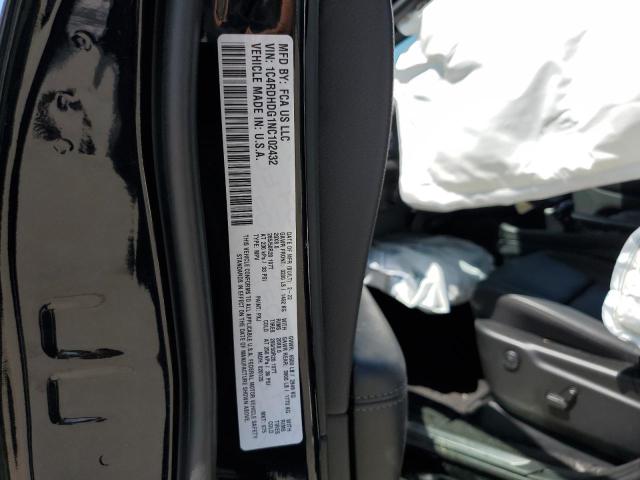 Photo 10 from auction – 2022 DODGE DURANGO GT with VIN 1C4RDHDG1NC102432