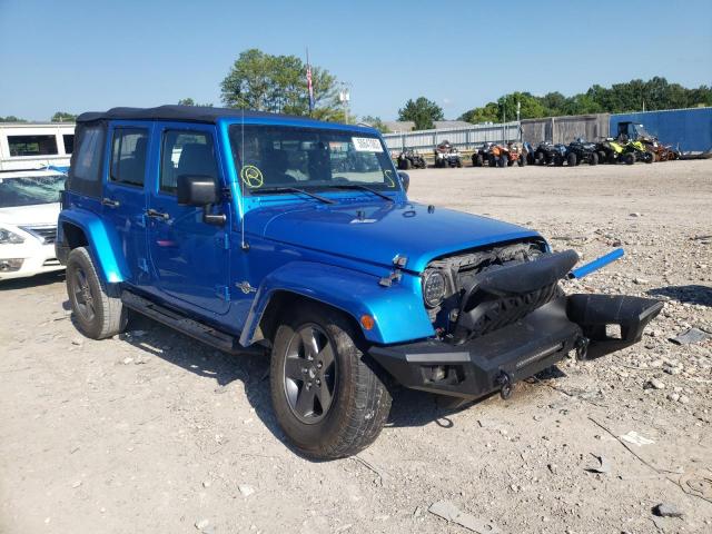 JEEP WRANGLER U 2015 with VIN 1C4BJWDG8FL561358 - Photo from auction