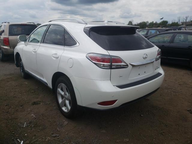 Photo 3 from auction – 2013 LEXUS RX 350 BAS with VIN 2T2BK1BA9DC165860