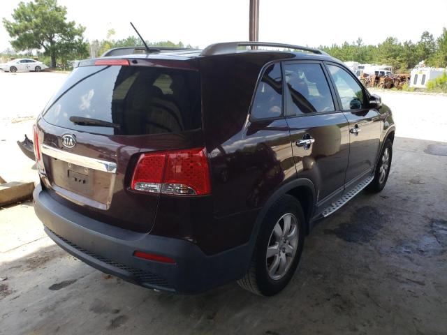 Photo 4 from auction – 2013 KIA SORENTO LX with VIN 5XYKT4A63DG359191