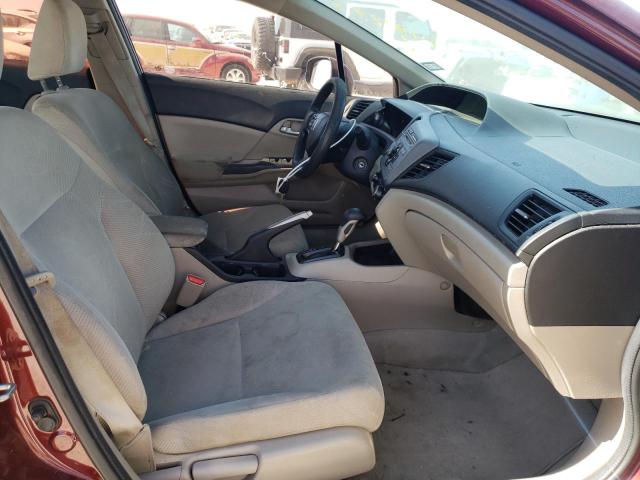 Photo 5 from auction – 2012 HONDA CIVIC LX with VIN 2HGFB2F58CH608790