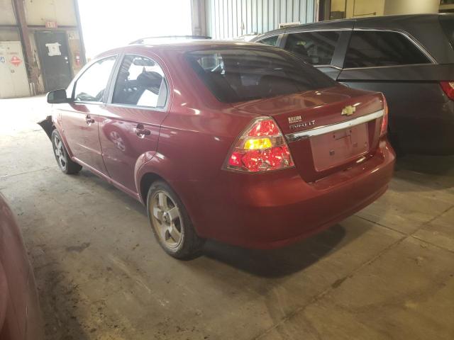 Photo 3 from auction – 2007 CHEVROLET AVEO LT with VIN KL1TG56677B145222