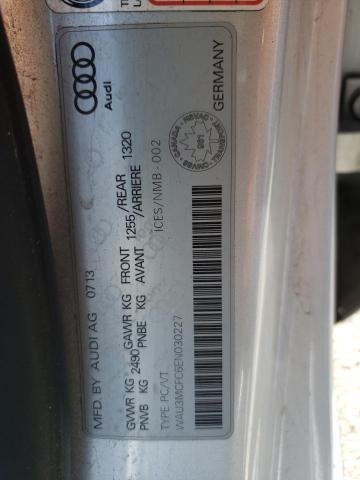 Photo 10 from auction – 2014 AUDI A7 TECHNIK with VIN WAU3MCFC6EN030227