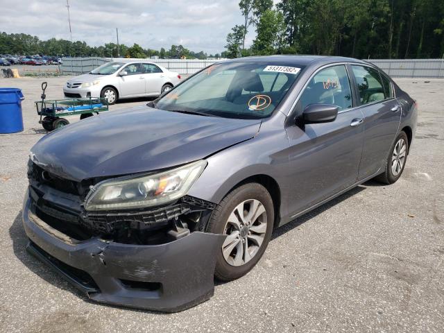 Photo 2 from auction – 2014 HONDA ACCORD LX with VIN 1HGCR2F39EA109110