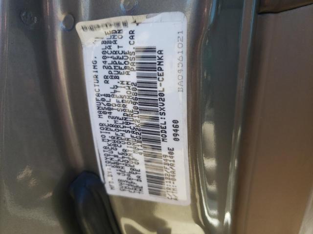 Photo 10 from auction – 2001 TOYOTA CAMRY CE with VIN 4T1BG22K21U096802