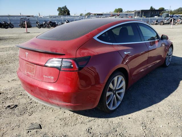 Photo 4 from auction – 2018 TESLA MODEL 3 with VIN 5YJ3E1EB9JF083767