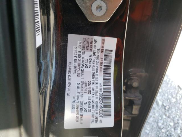 Photo 10 from auction – 2010 MAZDA CX-9 with VIN JM3TB3MA1A0225483
