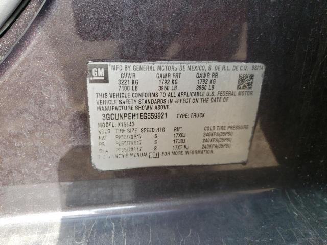 Photo 10 from auction – 2014 CHEVROLET SILVERADO with VIN 3GCUKPEH1EG559921
