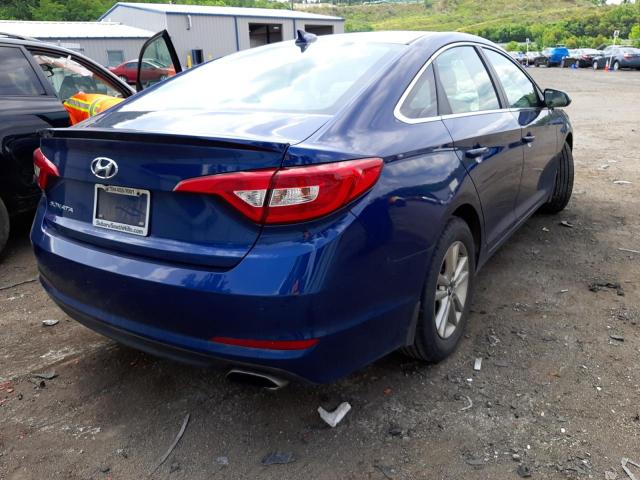Photo 4 from auction – 2015 HYUNDAI SONATA SE with VIN 5NPE24AF3FH162372