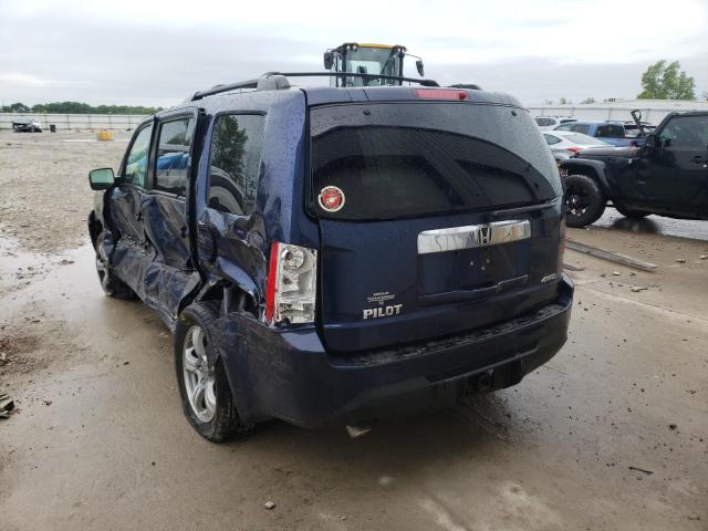 Photo 3 from auction – 2014 HONDA PILOT EXL with VIN 5FNYF4H65EB038625
