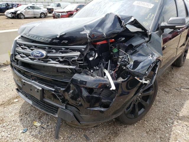 Photo 9 from auction – 2018 FORD EXPLORER X with VIN 1FM5K8D82JGC91345