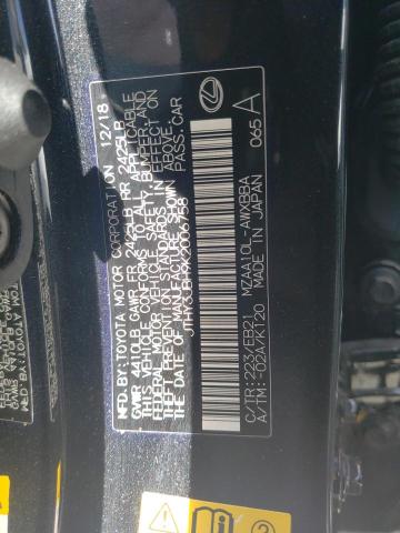 Photo 10 from auction – 2019 LEXUS UX 200 with VIN JTHY3JBH9K2006758