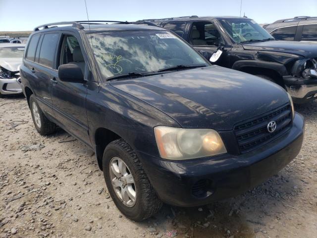 TOYOTA HIGHLANDER 2003 with VIN JTEHF21A530151887 - Photo from auction