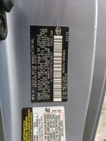 Zdjęcie 10 z aukcji – 2007 TOYOTA SOLARA z VIN 4T1FA38P07U130627