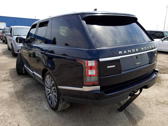 Photo 3 from auction – 2015 LAND ROVER RANGE ROVE with VIN SALGS2TF0FA232601