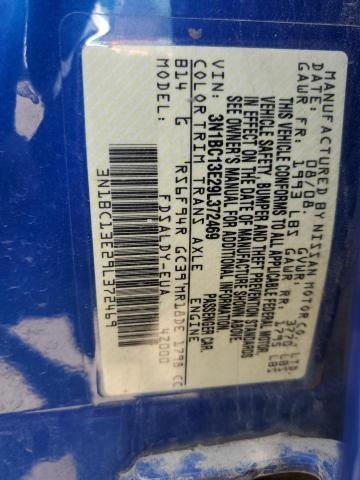 Photo 10 from auction – 2009 NISSAN VERSA S with VIN 3N1BC13E29L372469