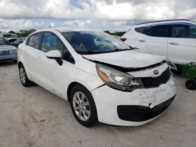 KIA RIO LX 2013 with VIN KNADM4A32D6182063 - Photo from auction