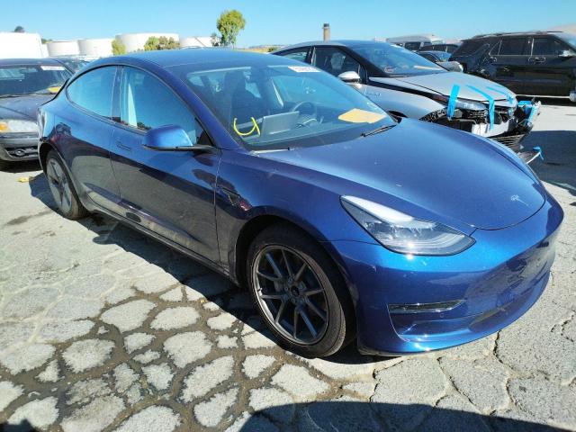 TESLA MODEL 3 2022 with VIN 5YJ3E1EA0NF148163 - Photo from auction